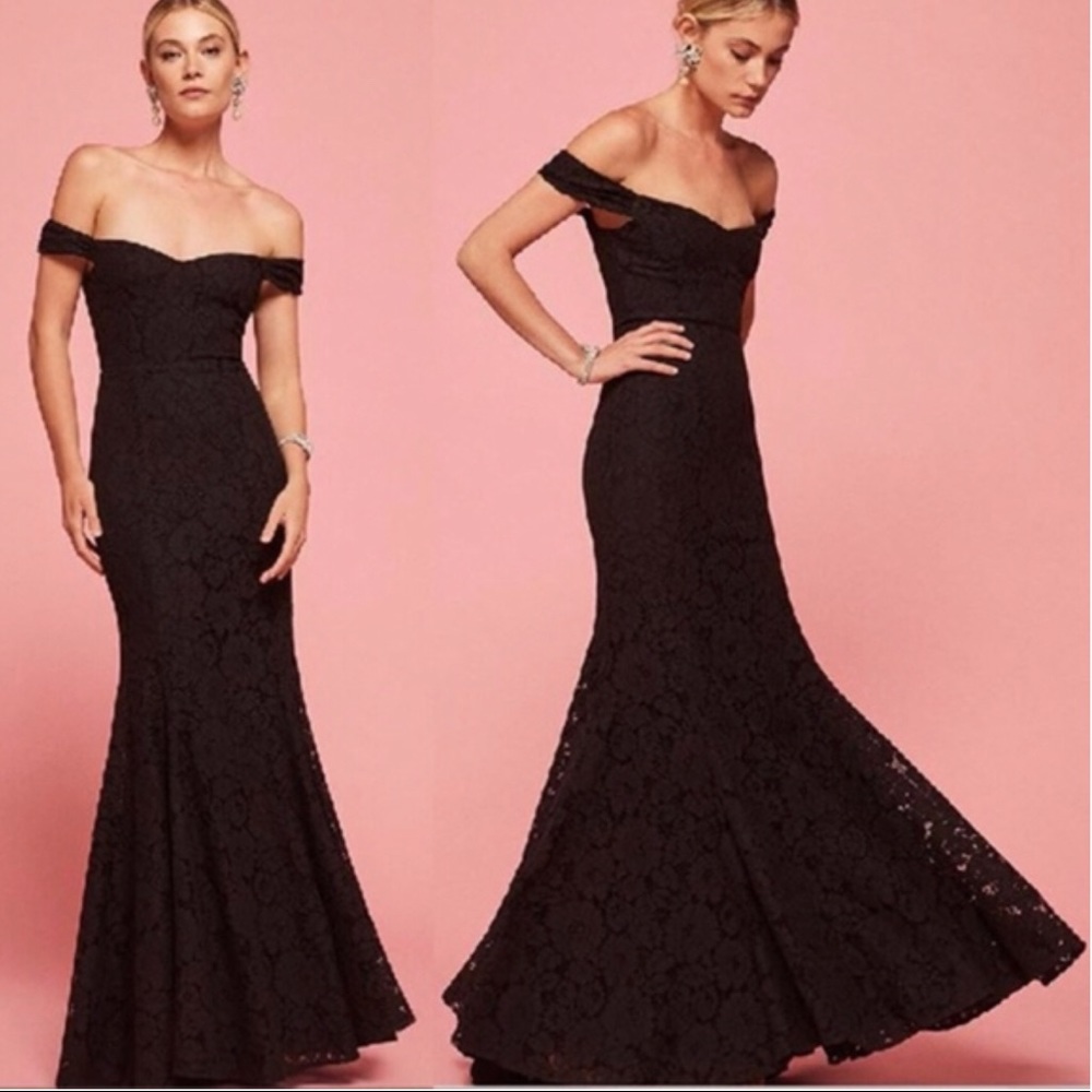 ISO Reformation Freesia- Black Size 8/10